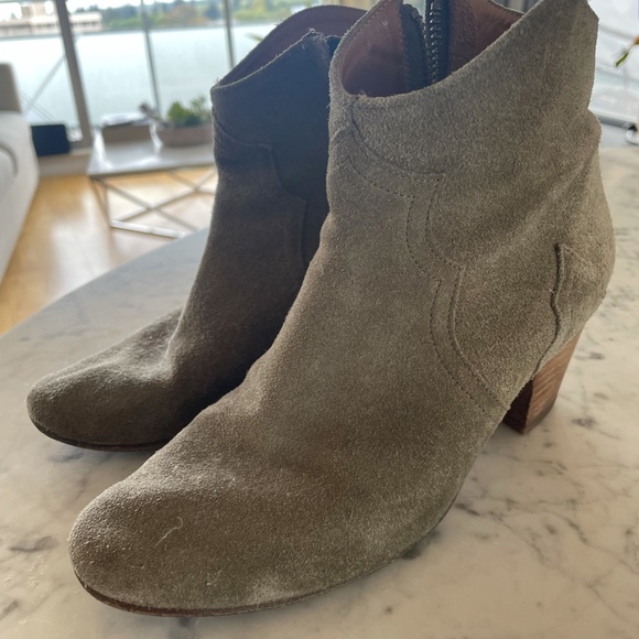 isabel marant suede dicker boots - Picture 2 of 4
